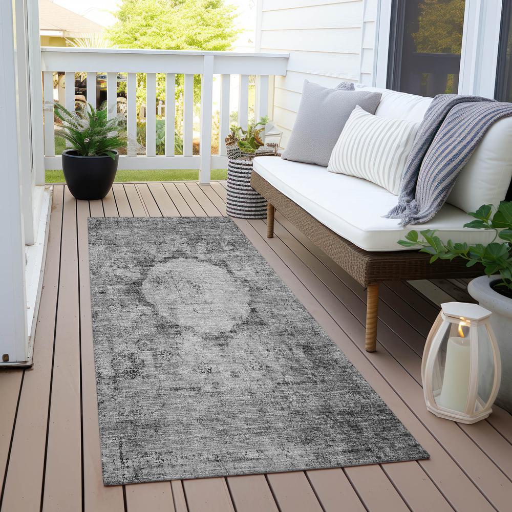 Chantille ACN675 Gray 2'3" x 7'6" Rug. Picture 7
