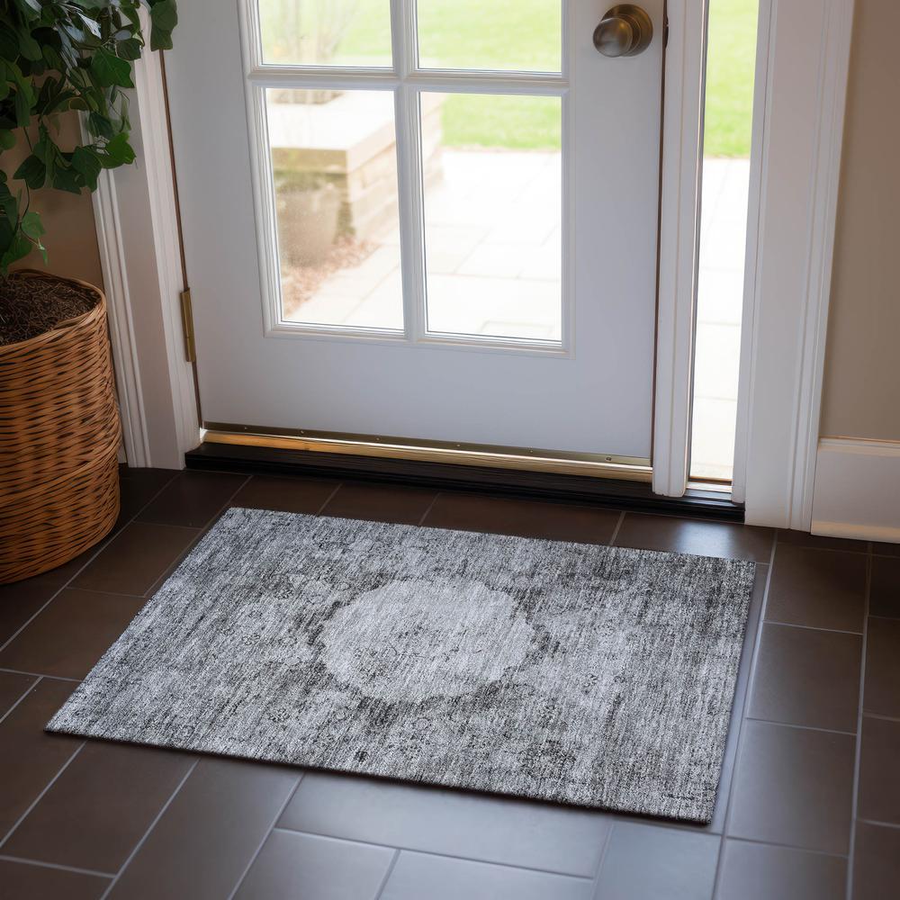 Chantille ACN675 Gray 1'8" x 2'6" Rug. Picture 6