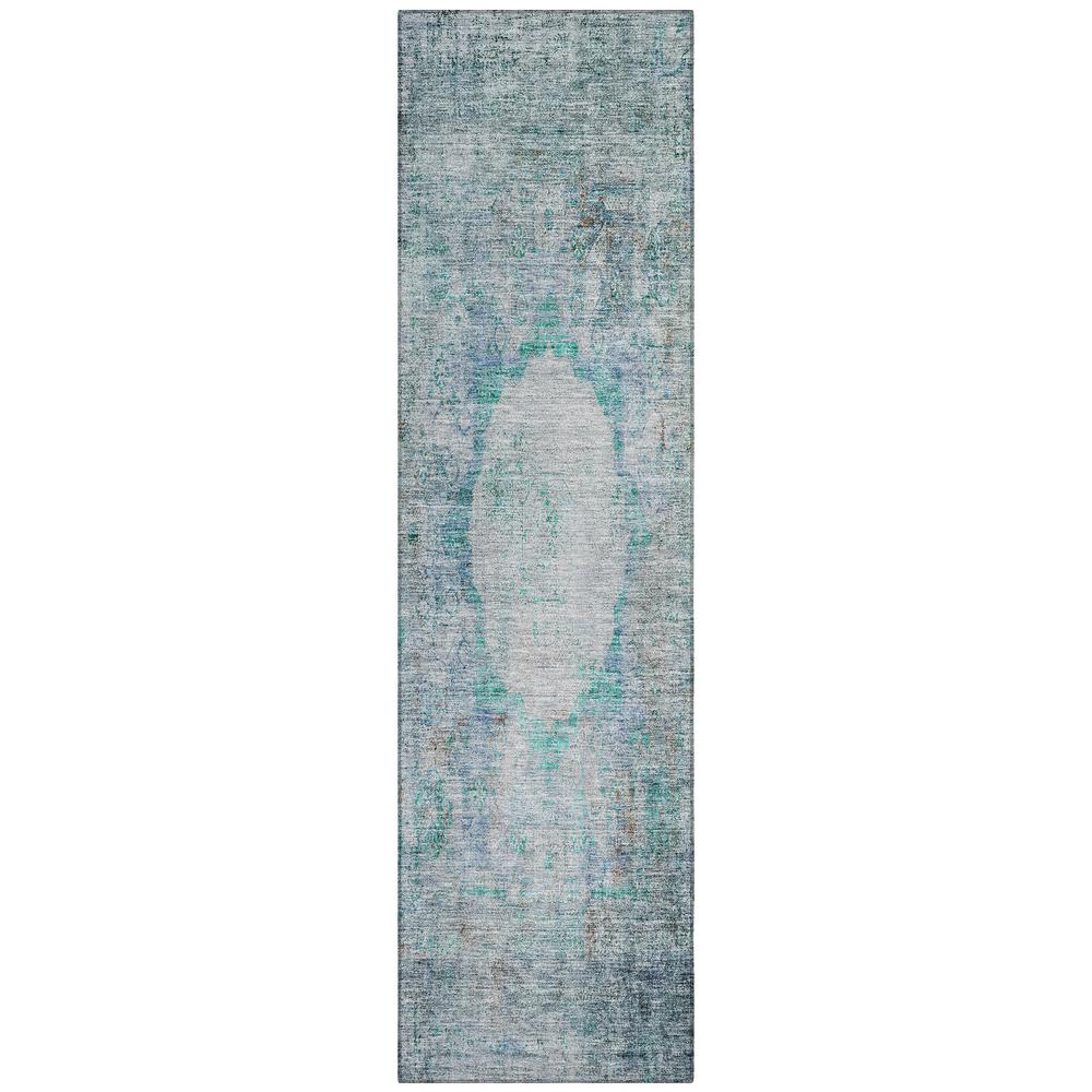 Chantille ACN675 Teal 2'3" x 7'6" Rug. Picture 1