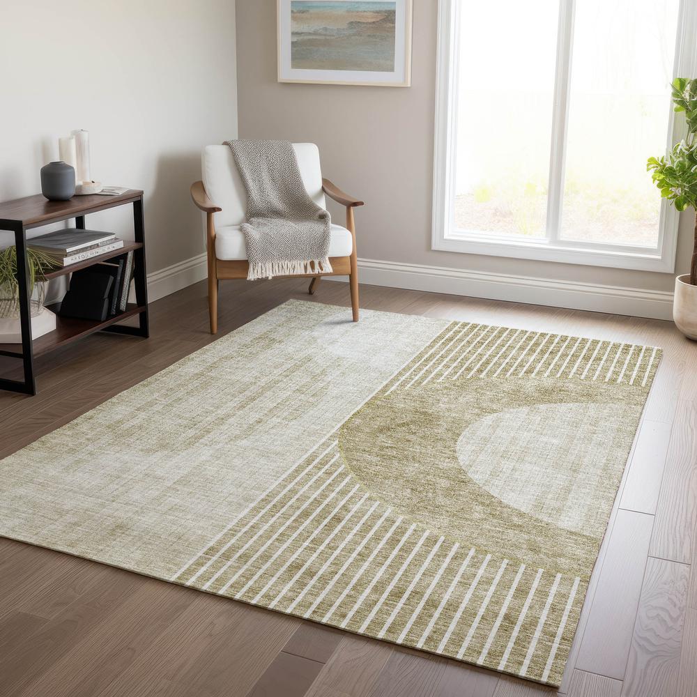 Chantille ACN676 Brown 2'6" x 3'10" Rug. Picture 7