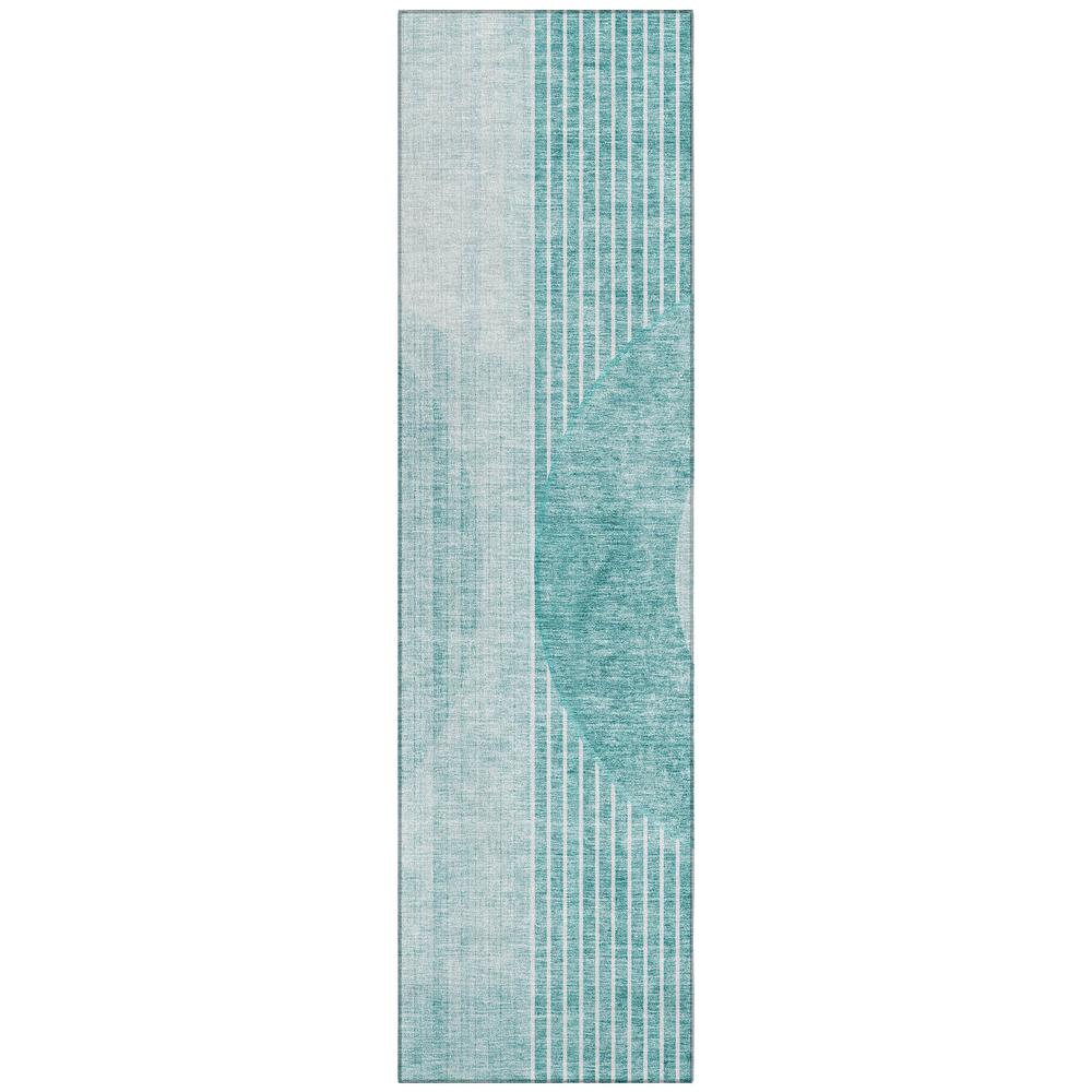 Chantille ACN676 Teal 2'3" x 7'6" Rug. Picture 1