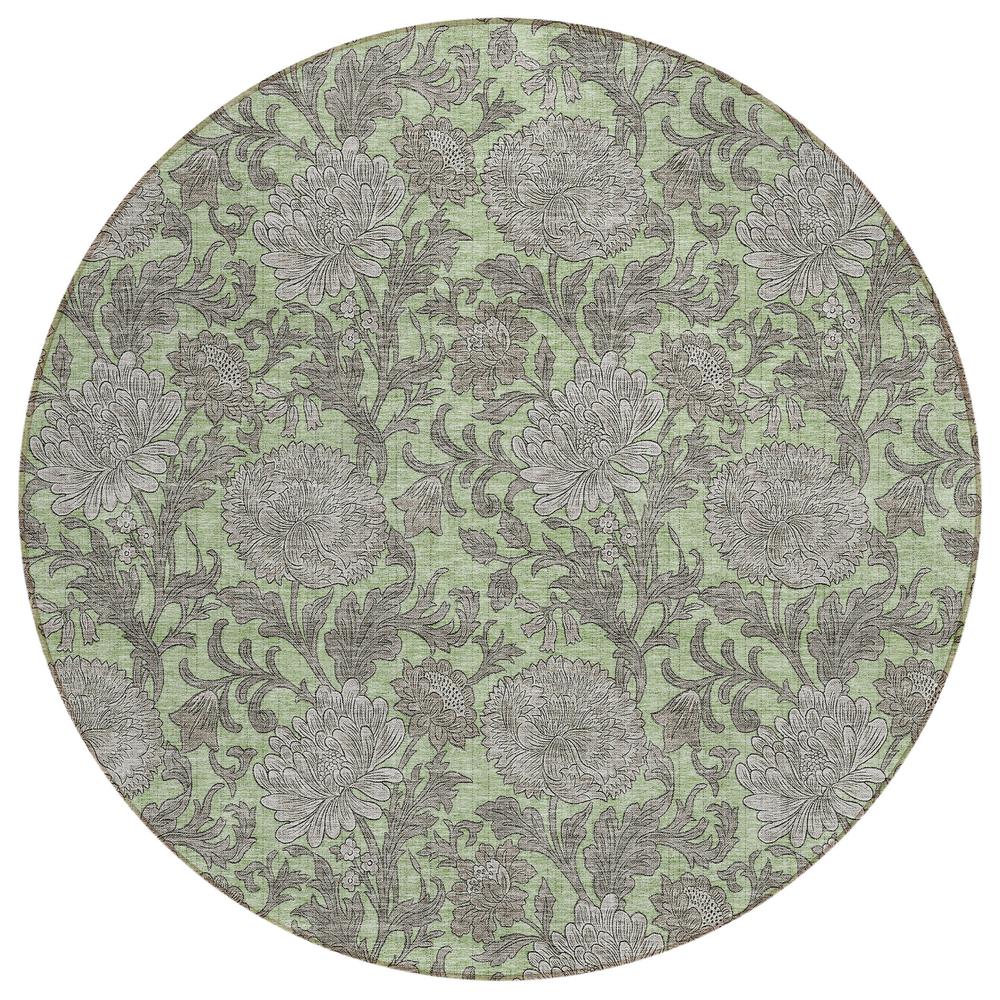 Chantille ACN677 Green 8' x 8' Rug. Picture 1
