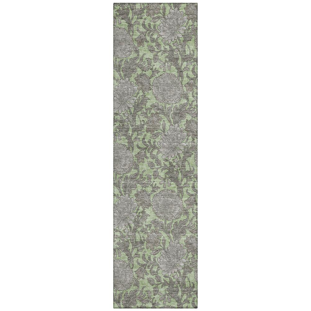 Chantille ACN677 Green 2'3" x 7'6" Rug. Picture 1