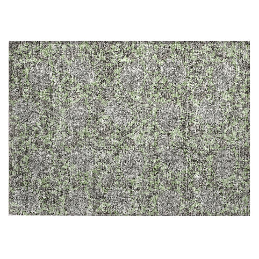 Chantille ACN677 Green 1'8" x 2'6" Rug. Picture 1