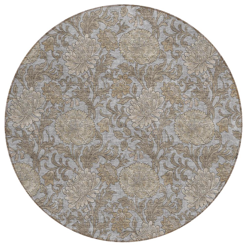 Chantille ACN677 Gray 8' x 8' Rug. Picture 1