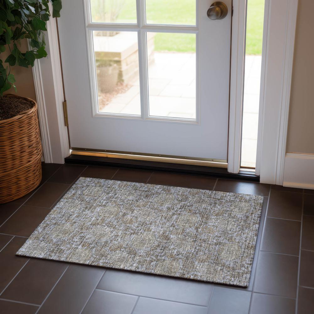 Chantille ACN677 Gray 1'8" x 2'6" Rug. Picture 6