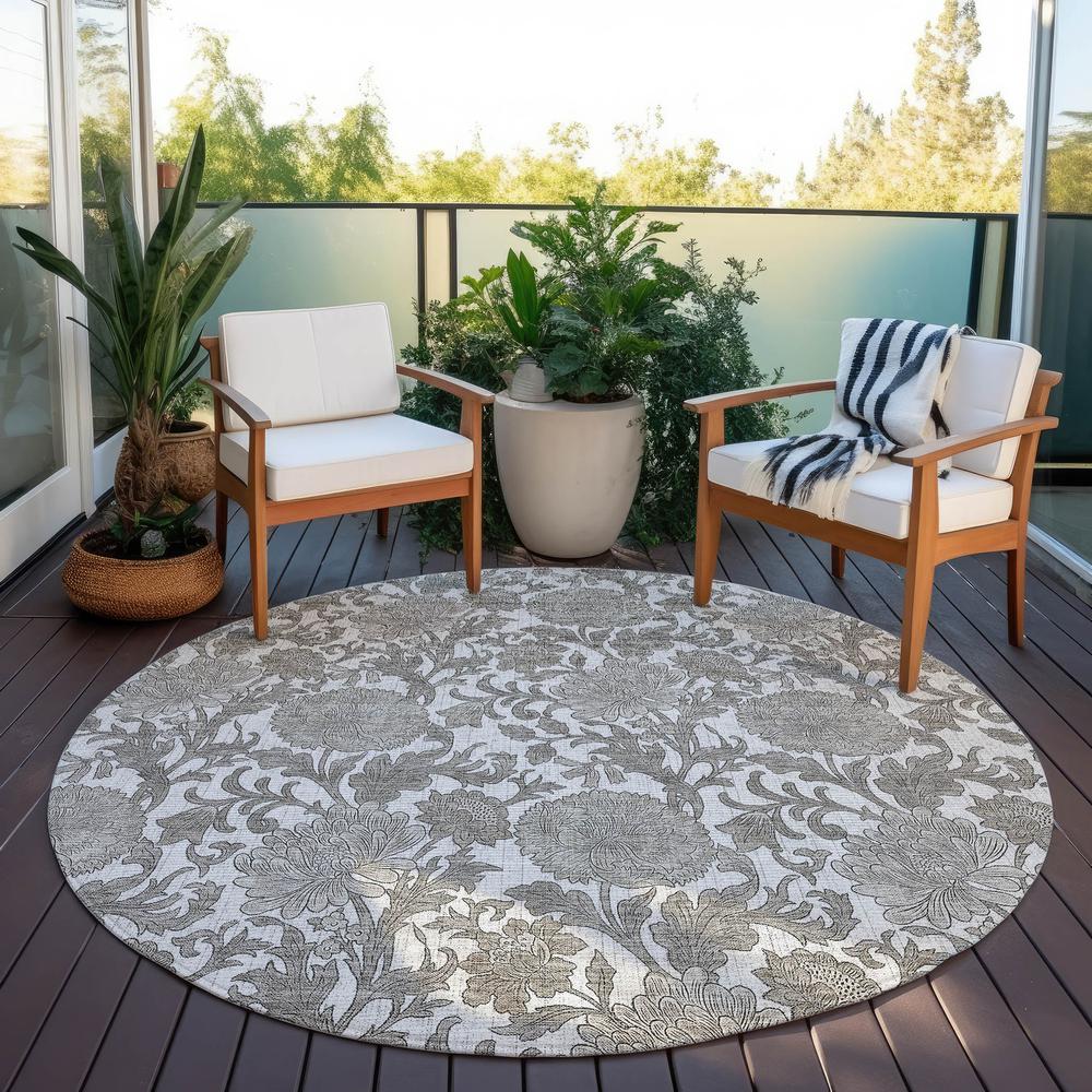 Chantille ACN677 Ivory 8' x 8' Rug. Picture 7
