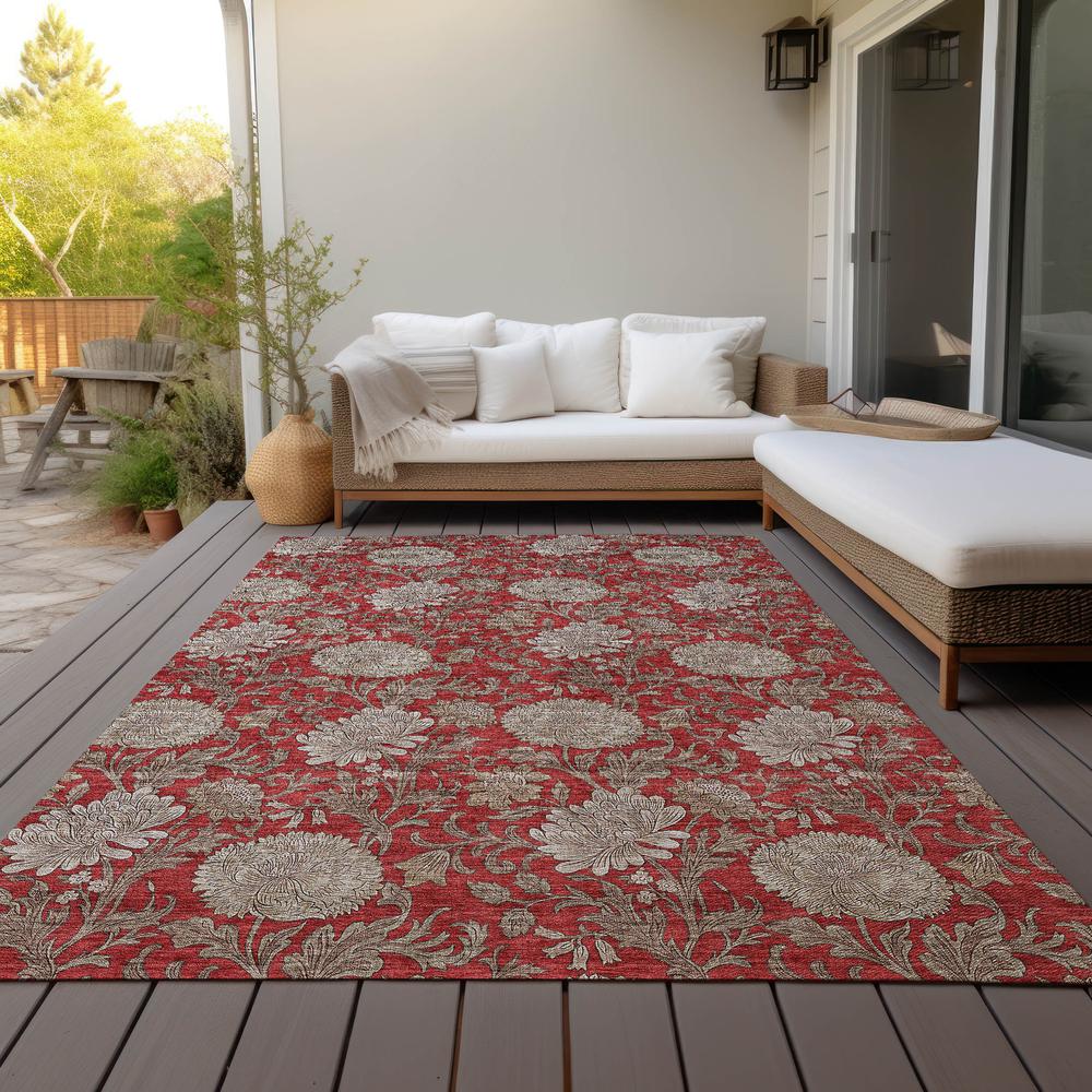 Chantille ACN677 Red 2'6" x 3'10" Rug. Picture 8