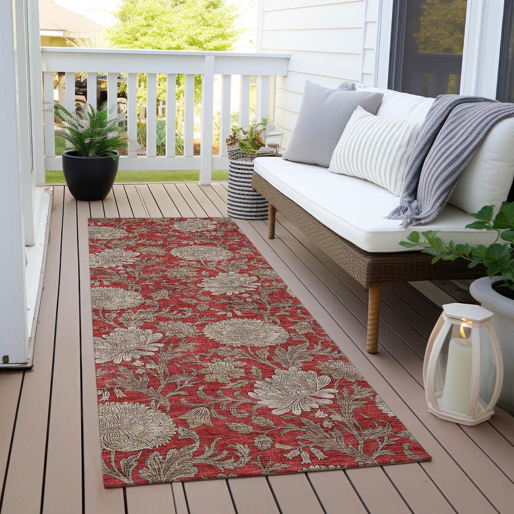 Chantille ACN677 Red 2'3" x 7'6" Rug. Picture 7
