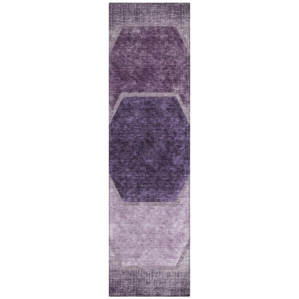 Chantille ACN679 Purple 2'3" x 7'6" Rug. Picture 1