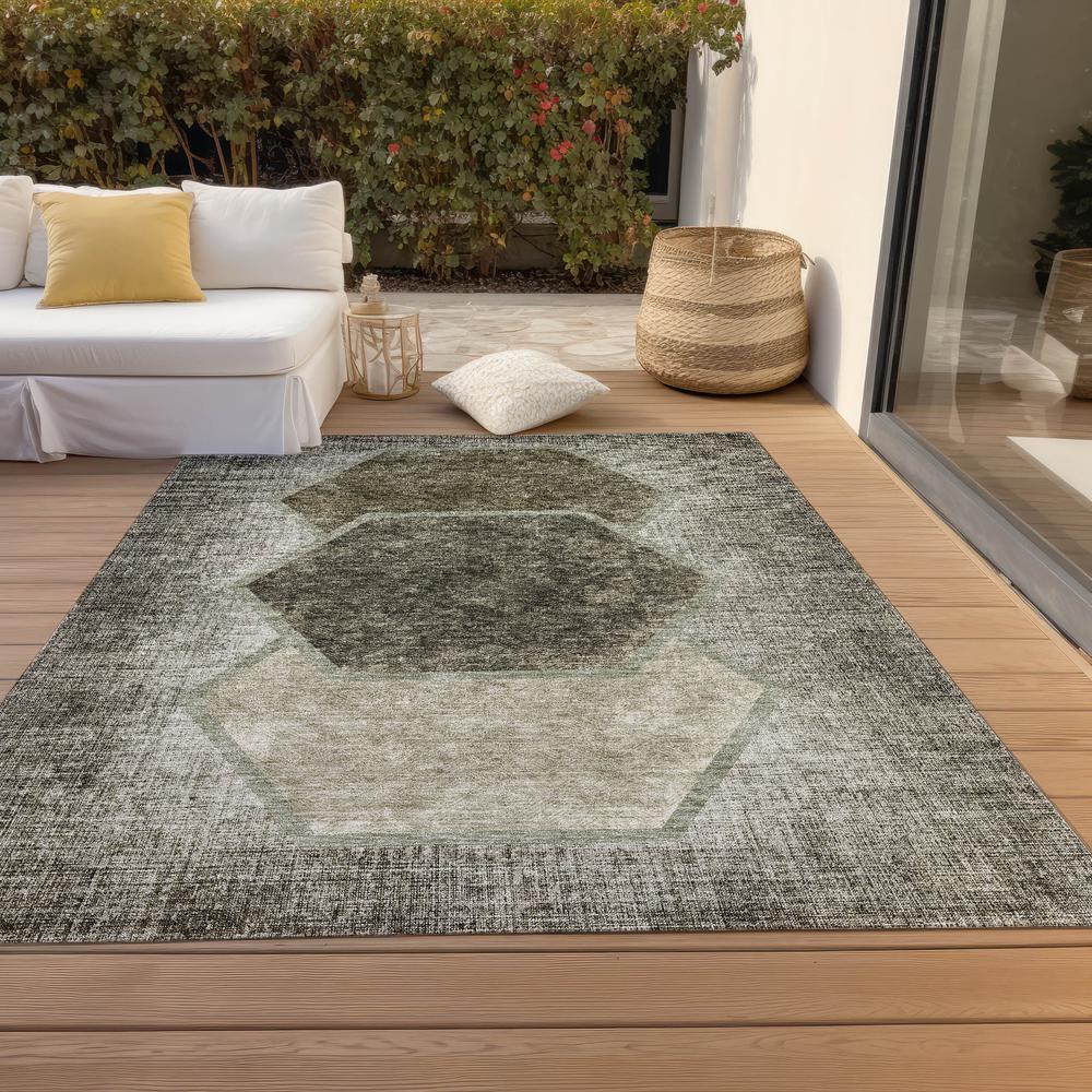 Chantille ACN679 Brown 2'6" x 3'10" Rug. Picture 8