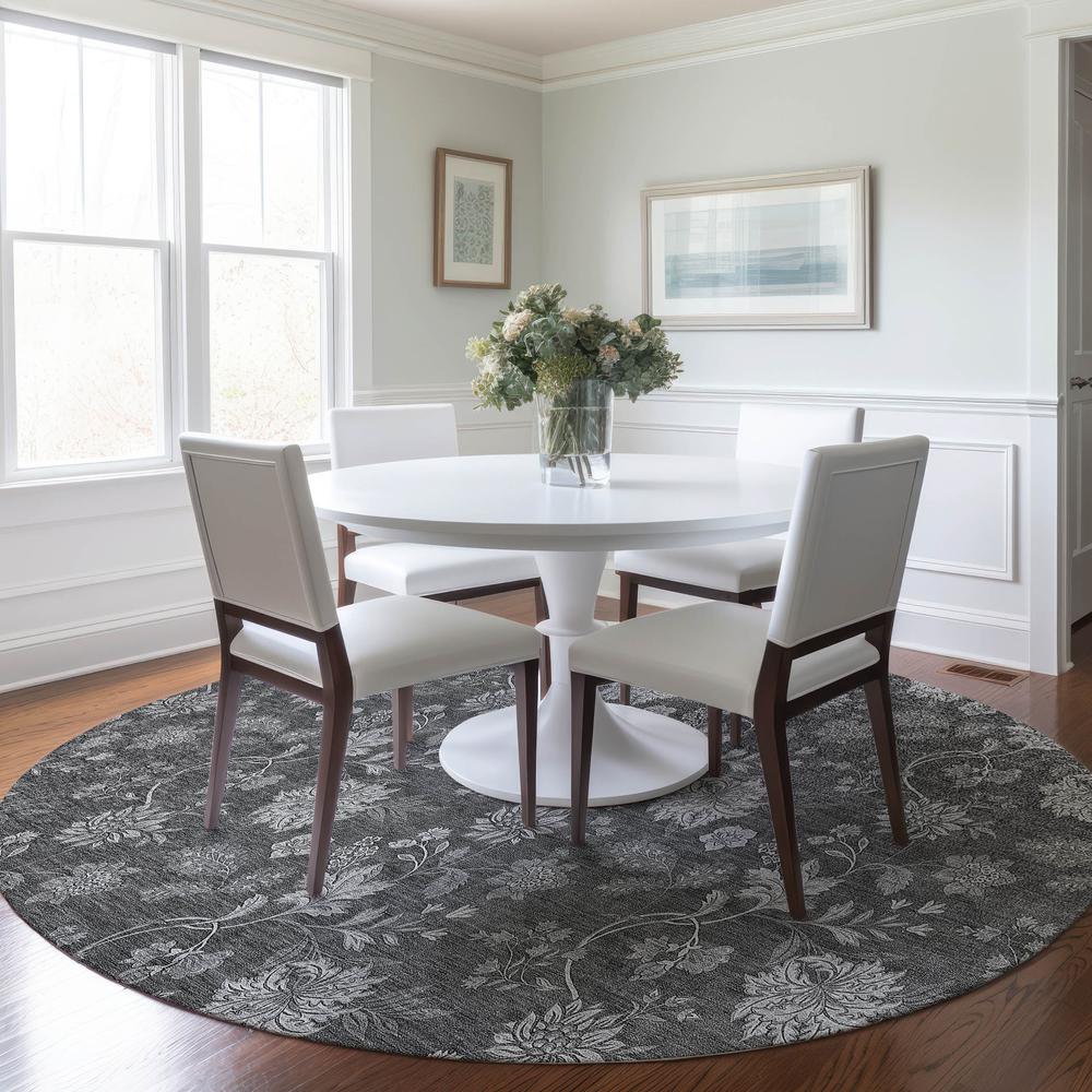 Chantille ACN680 Gray 8' x 8' Rug. Picture 6