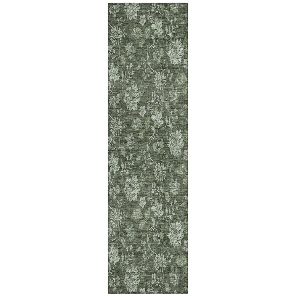 Chantille ACN680 Green 2'3" x 7'6" Rug. Picture 1