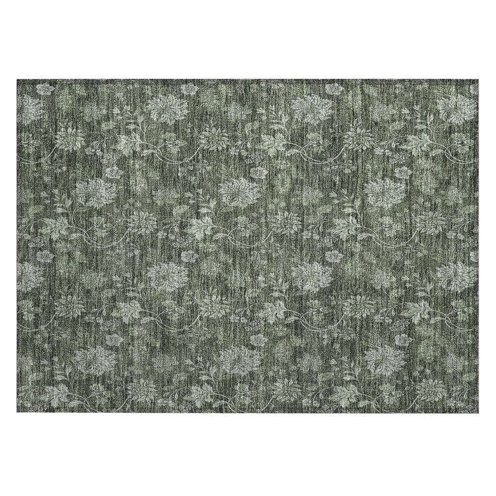 Chantille ACN680 Green 1'8" x 2'6" Rug. Picture 1