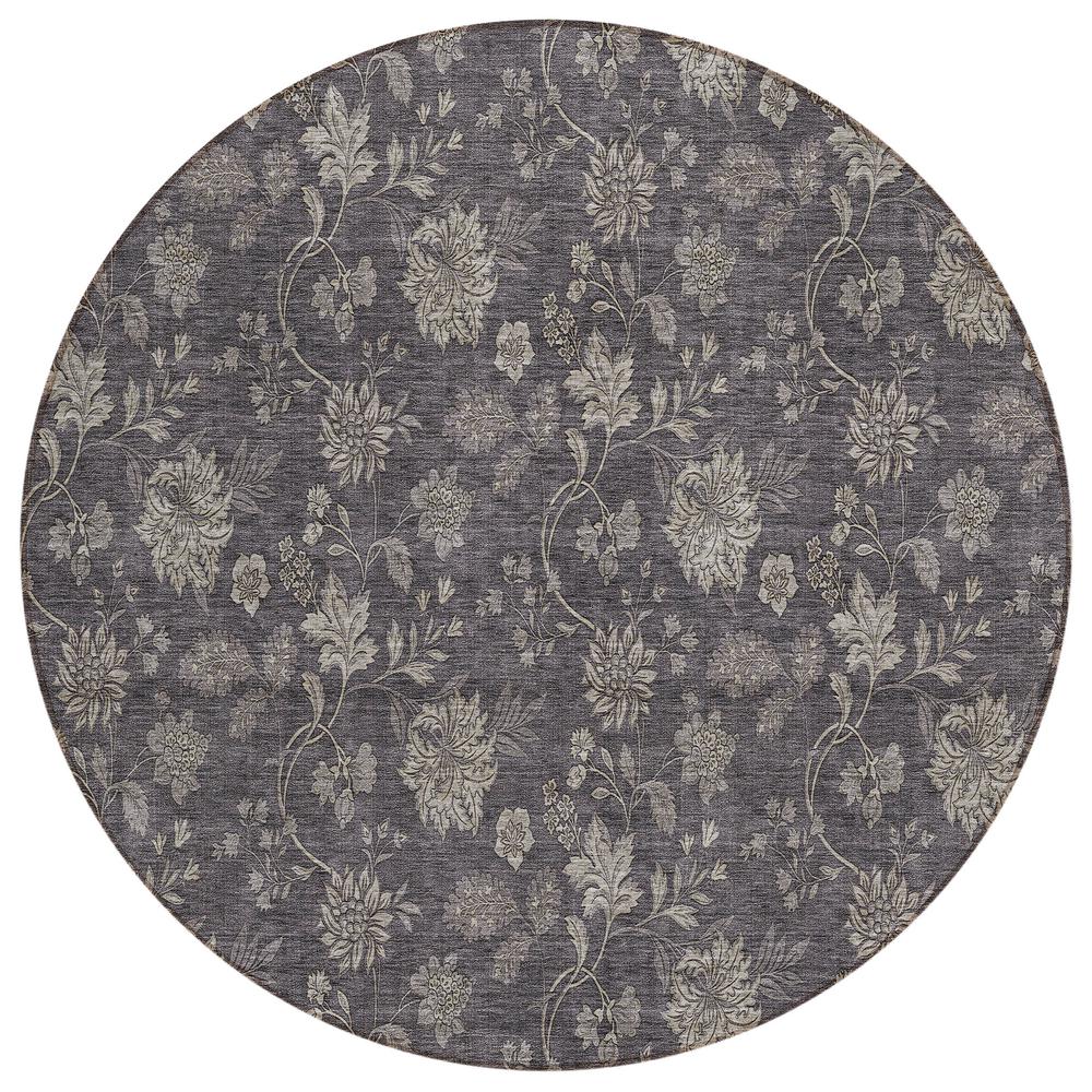 Chantille ACN680 Brown 8' x 8' Rug. Picture 1