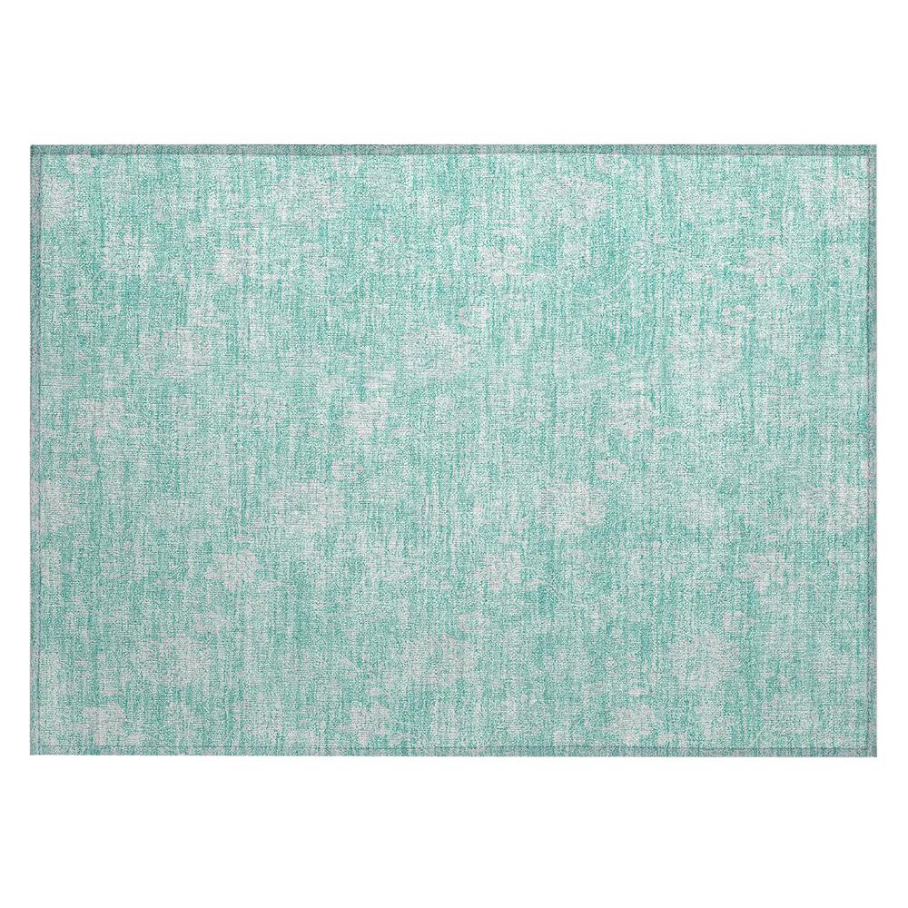 Chantille ACN681 Teal 1'8" x 2'6" Rug. Picture 1