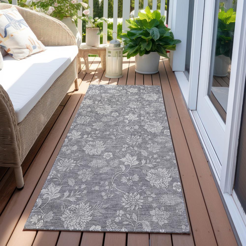 Chantille ACN681 Gray 2'3" x 7'6" Rug. Picture 7