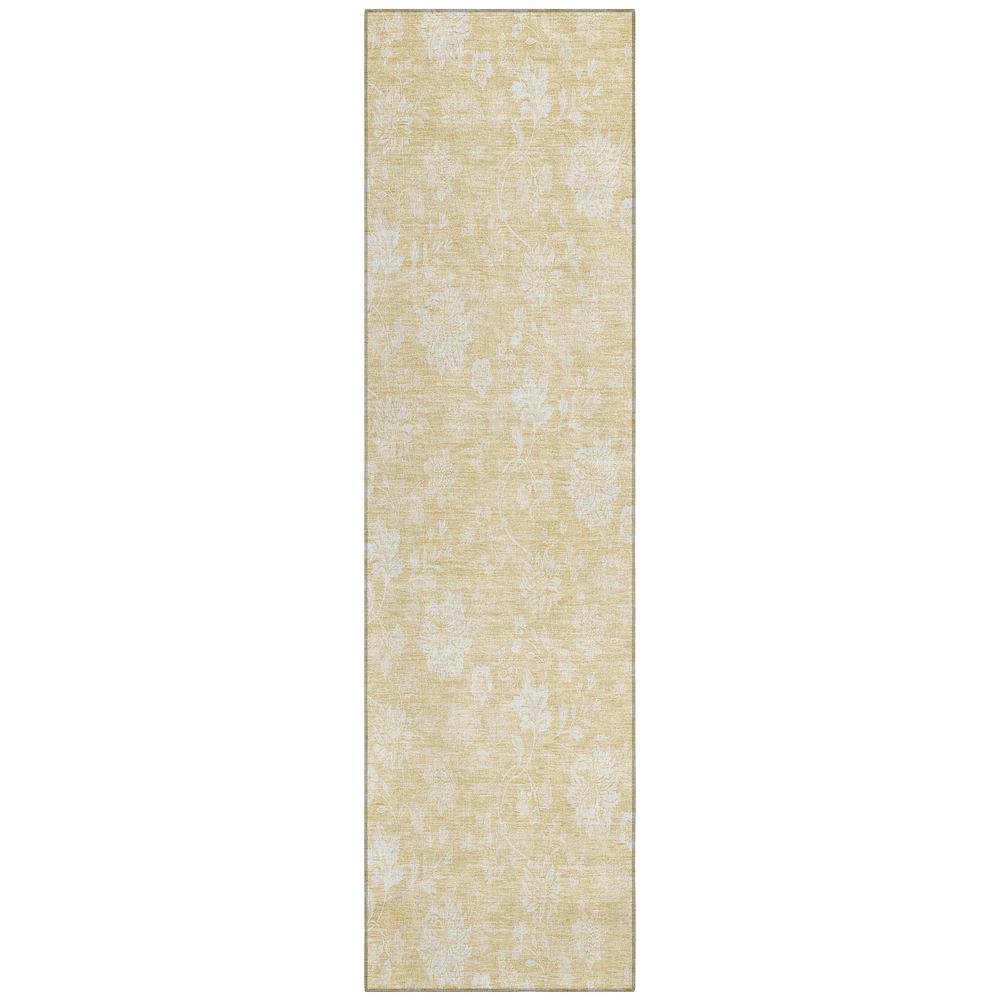 Chantille ACN681 Gold 2'3" x 7'6" Rug. Picture 1