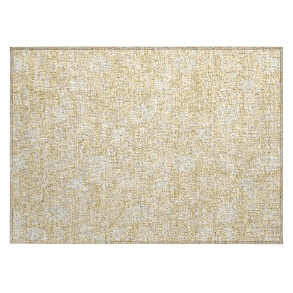 Chantille ACN681 Gold 1'8" x 2'6" Rug. Picture 1