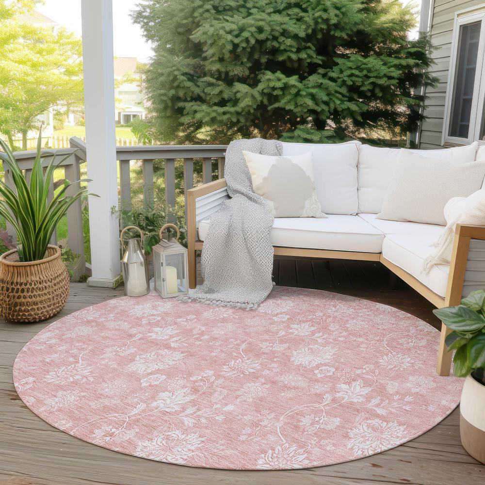 Chantille ACN681 Pink 8' x 8' Rug. Picture 7