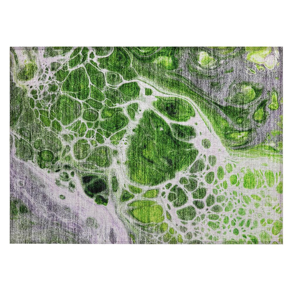 Chantille ACN682 Green 1'8" x 2'6" Rug. Picture 1