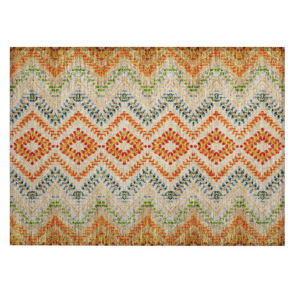 Chantille ACN683 Brown 1'8" x 2'6" Rug. Picture 1