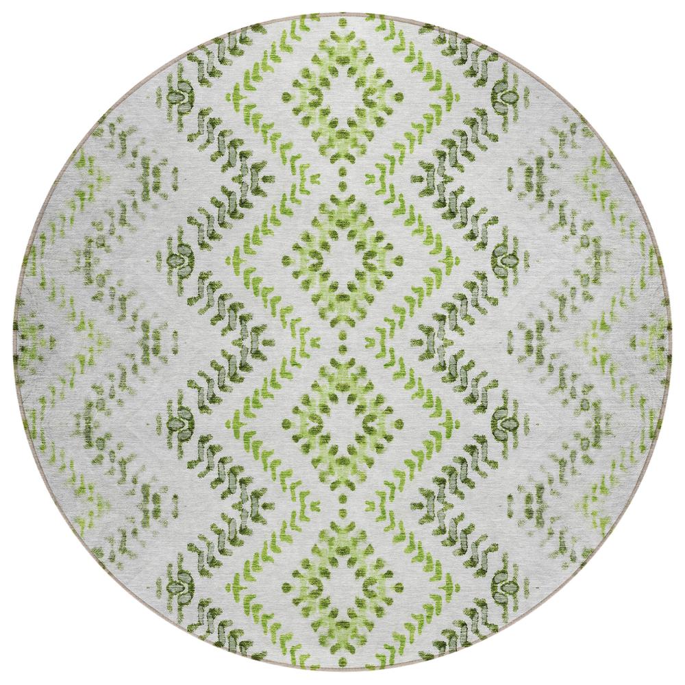 Chantille ACN684 Green 8' x 8' Rug. Picture 1