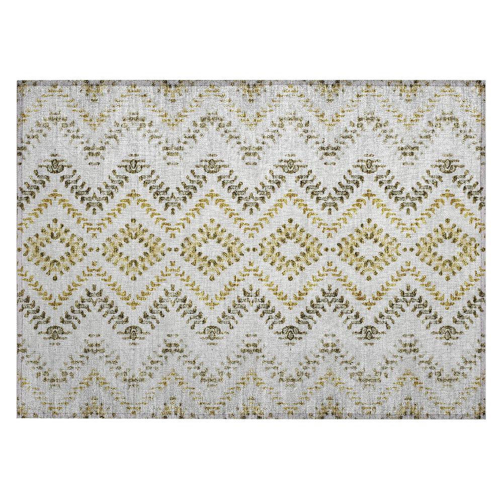 Chantille ACN684 Brown 1'8" x 2'6" Rug. Picture 1