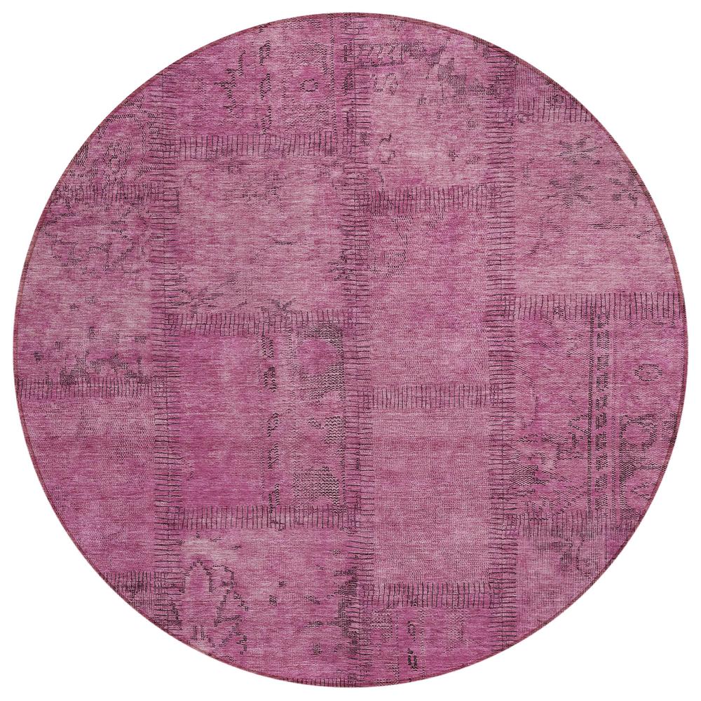 Chantille ACN685 Pink 8' x 8' Rug. Picture 1