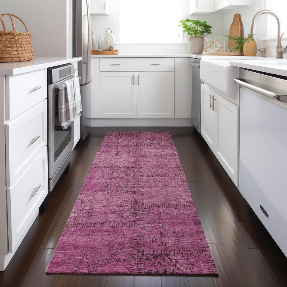 Chantille ACN685 Pink 2'3" x 7'6" Rug. Picture 6