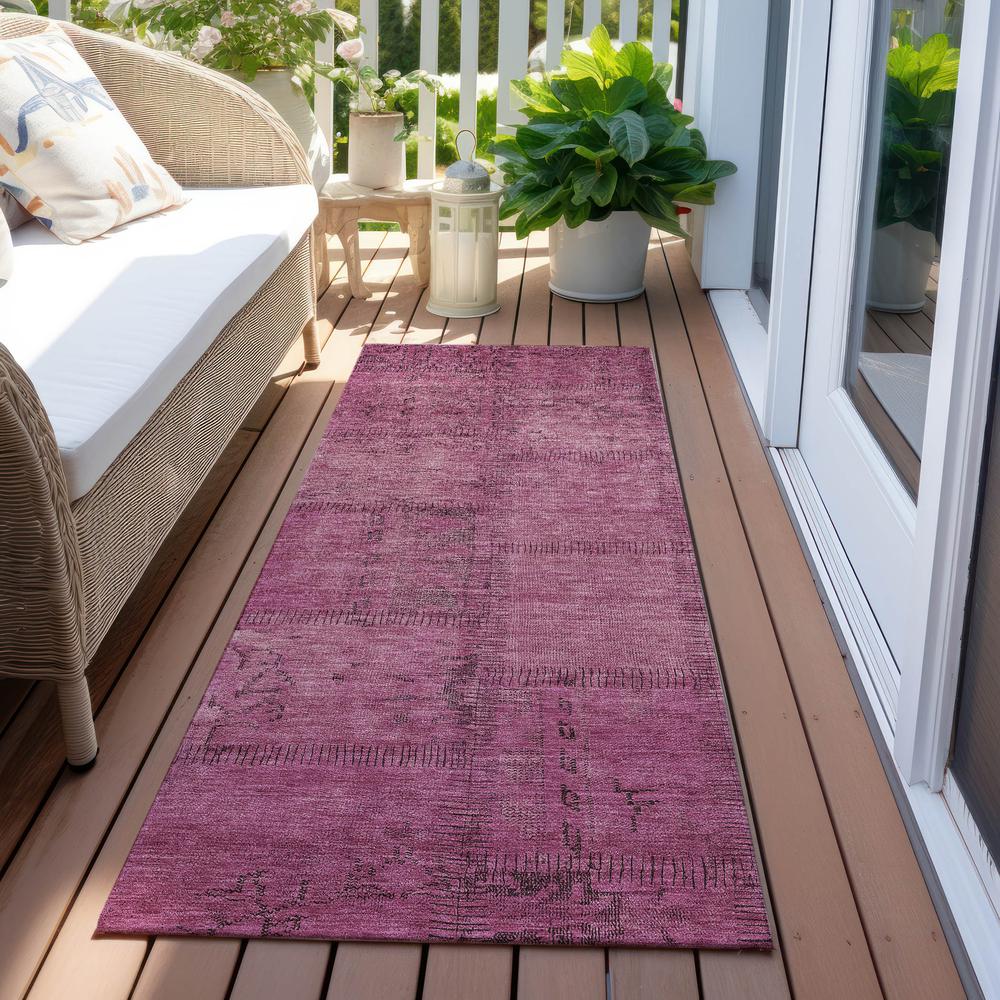 Chantille ACN685 Pink 2'3" x 7'6" Rug. Picture 7
