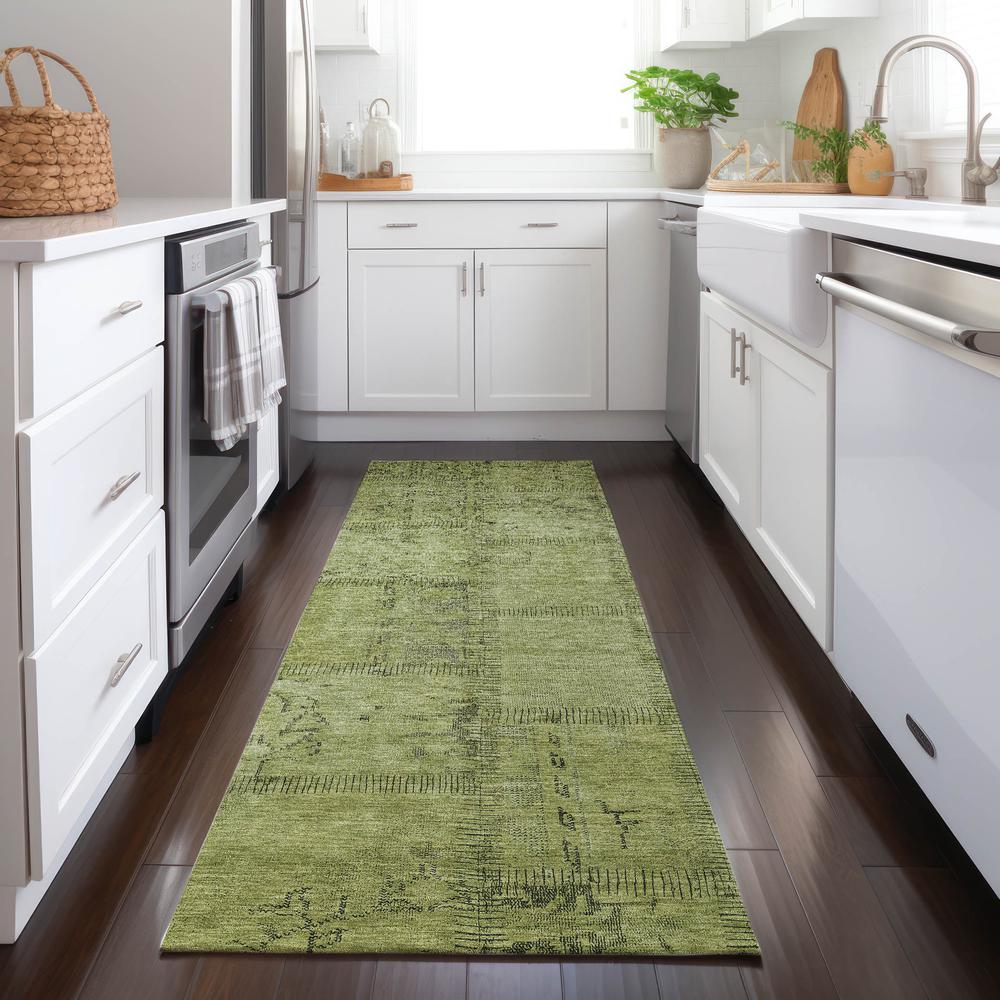 Chantille ACN685 Green 2'3" x 7'6" Rug. Picture 6
