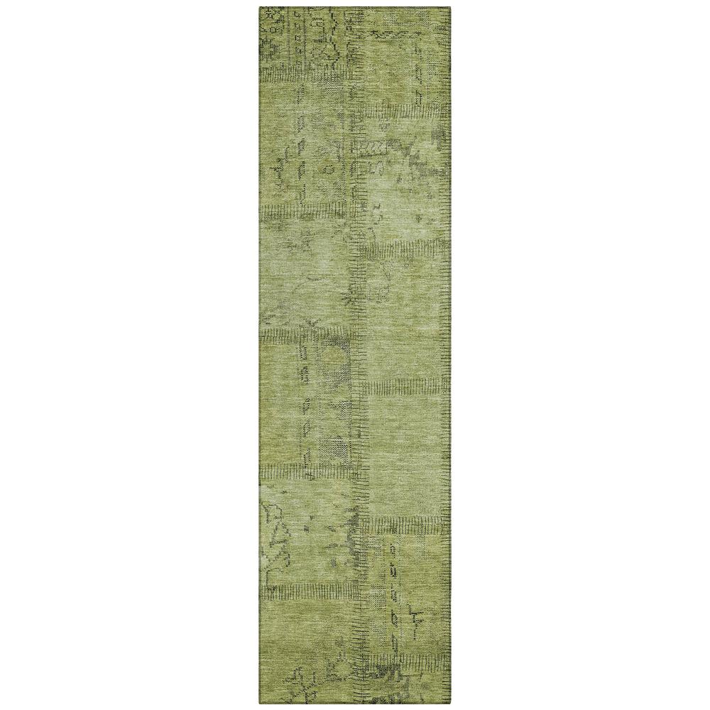 Chantille ACN685 Green 2'3" x 7'6" Rug. Picture 1