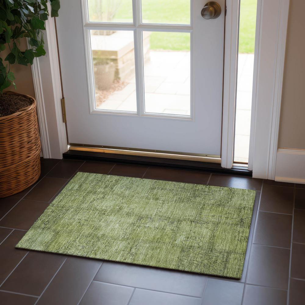 Chantille ACN685 Green 1'8" x 2'6" Rug. Picture 6