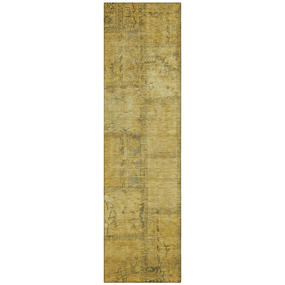 Chantille ACN685 Gold 2'3" x 7'6" Rug. Picture 1