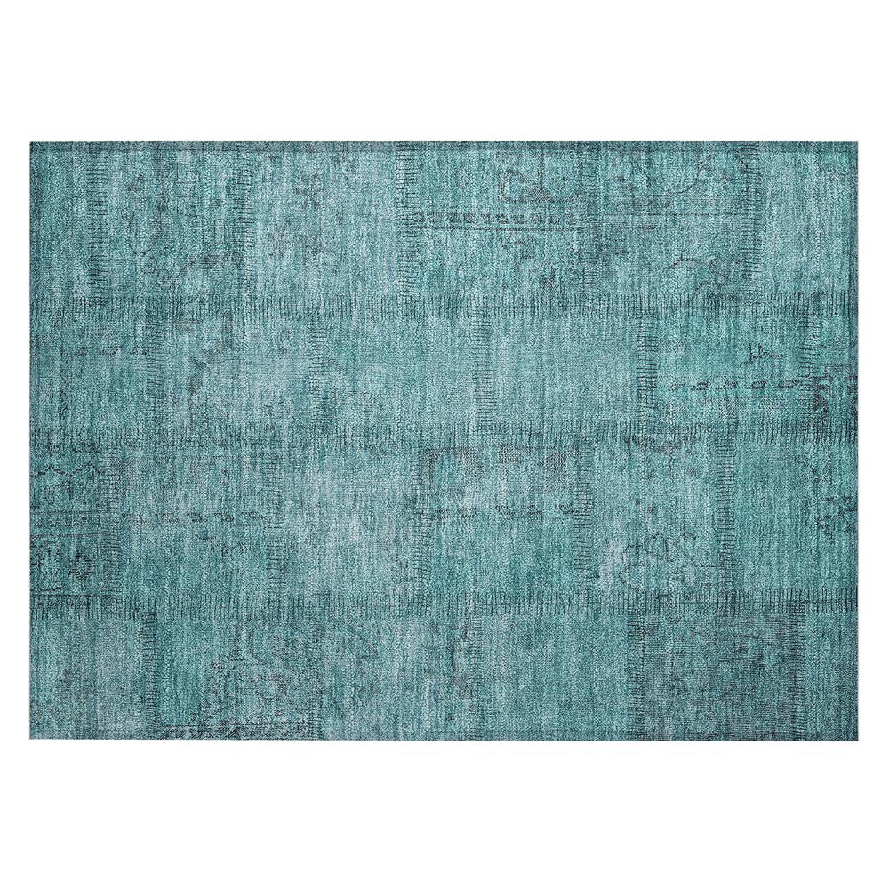 Chantille ACN685 Teal 1'8" x 2'6" Rug. Picture 1