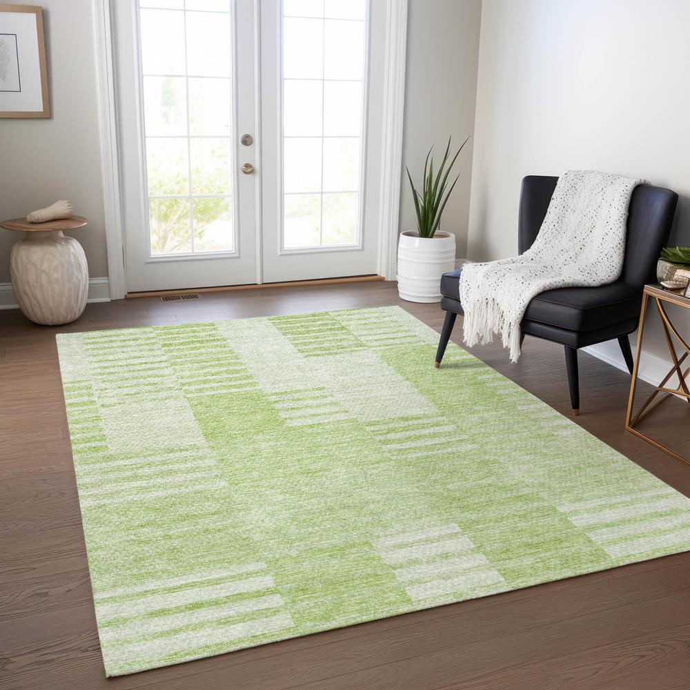 Chantille ACN686 Green 2'6" x 3'10" Rug. Picture 7