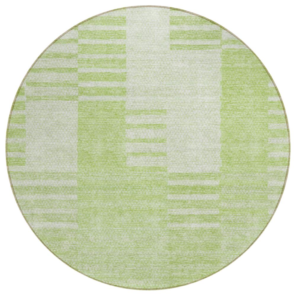 Chantille ACN686 Green 8' x 8' Rug. Picture 1