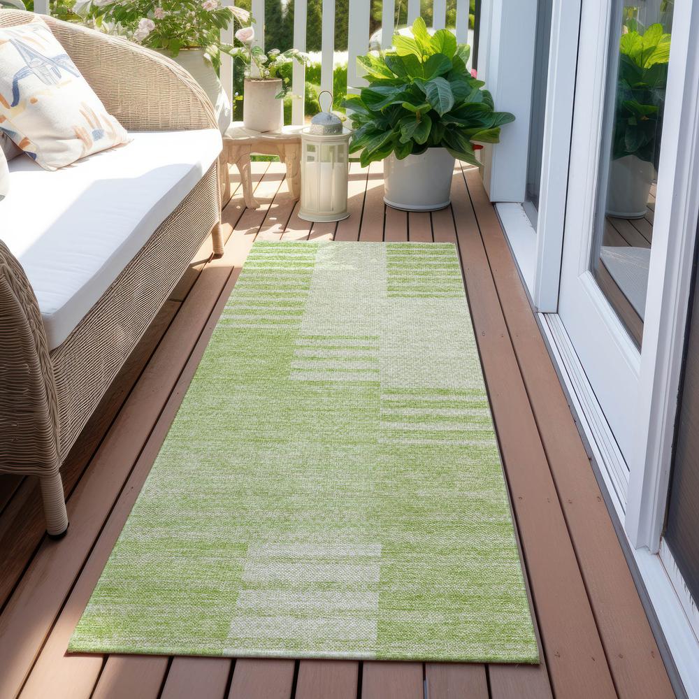 Chantille ACN686 Green 2'3" x 7'6" Rug. Picture 7