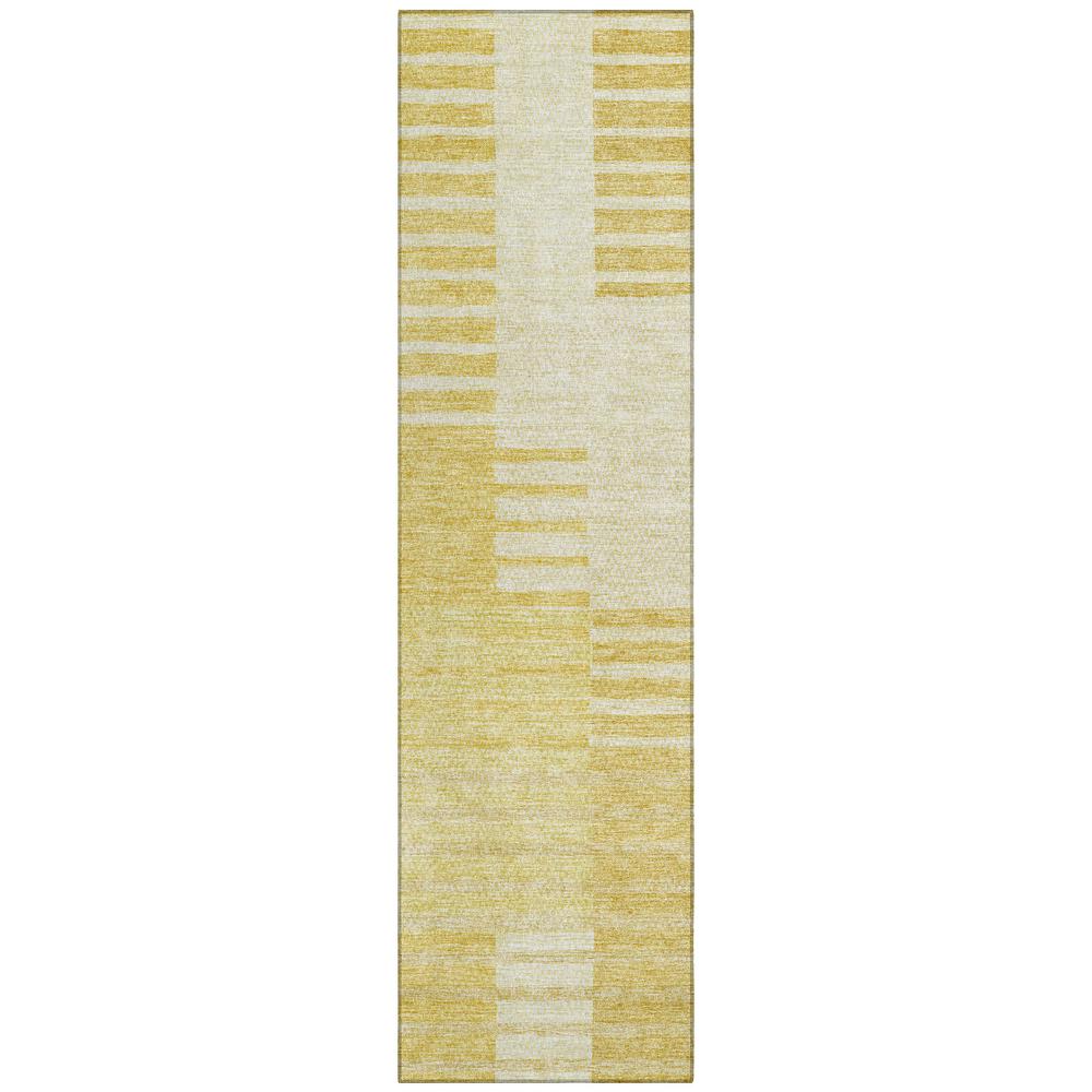 Chantille ACN686 Gold 2'3" x 7'6" Rug. Picture 1