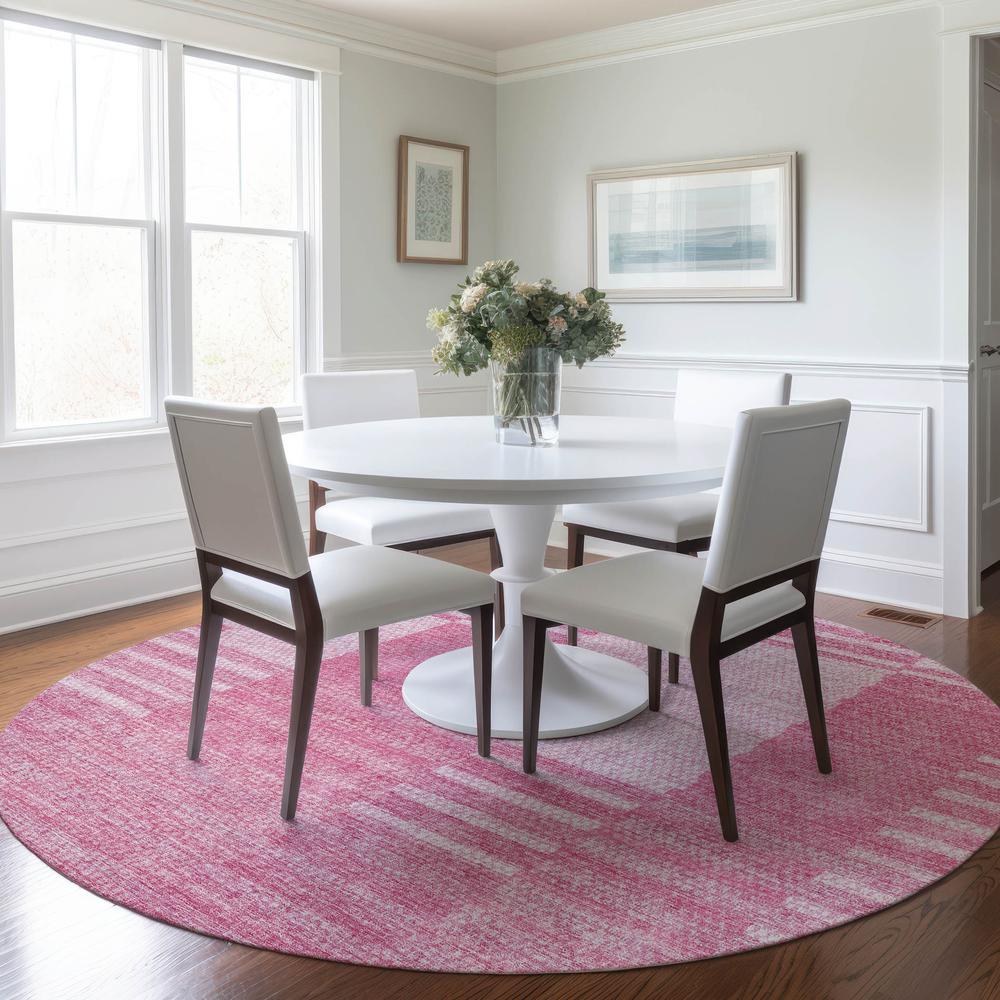 Chantille ACN686 Pink 8' x 8' Rug. Picture 7