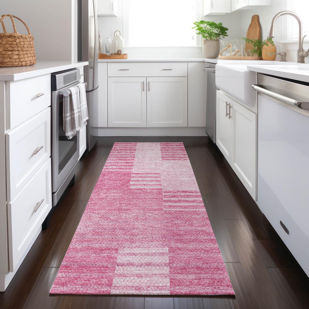 Chantille ACN686 Pink 2'3" x 7'6" Rug. Picture 6