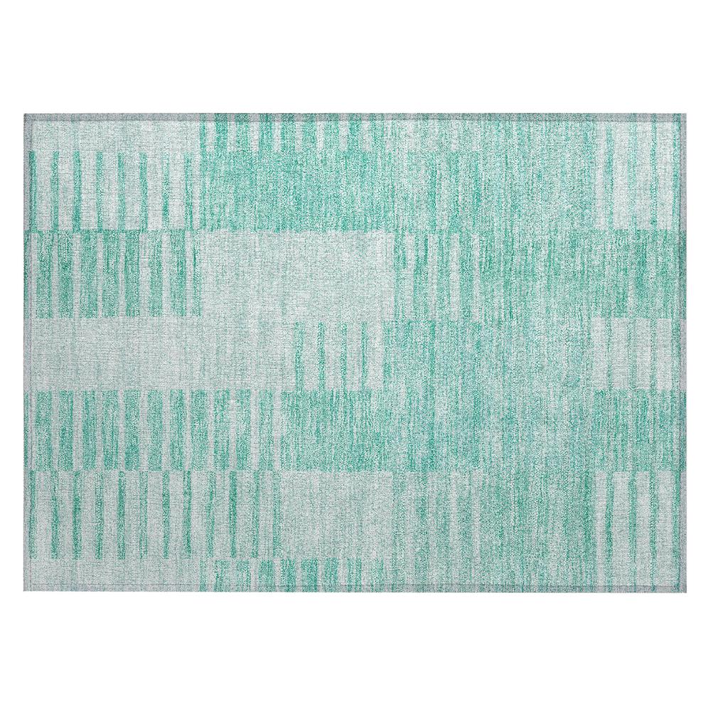 Chantille ACN686 Teal 1'8" x 2'6" Rug. Picture 1