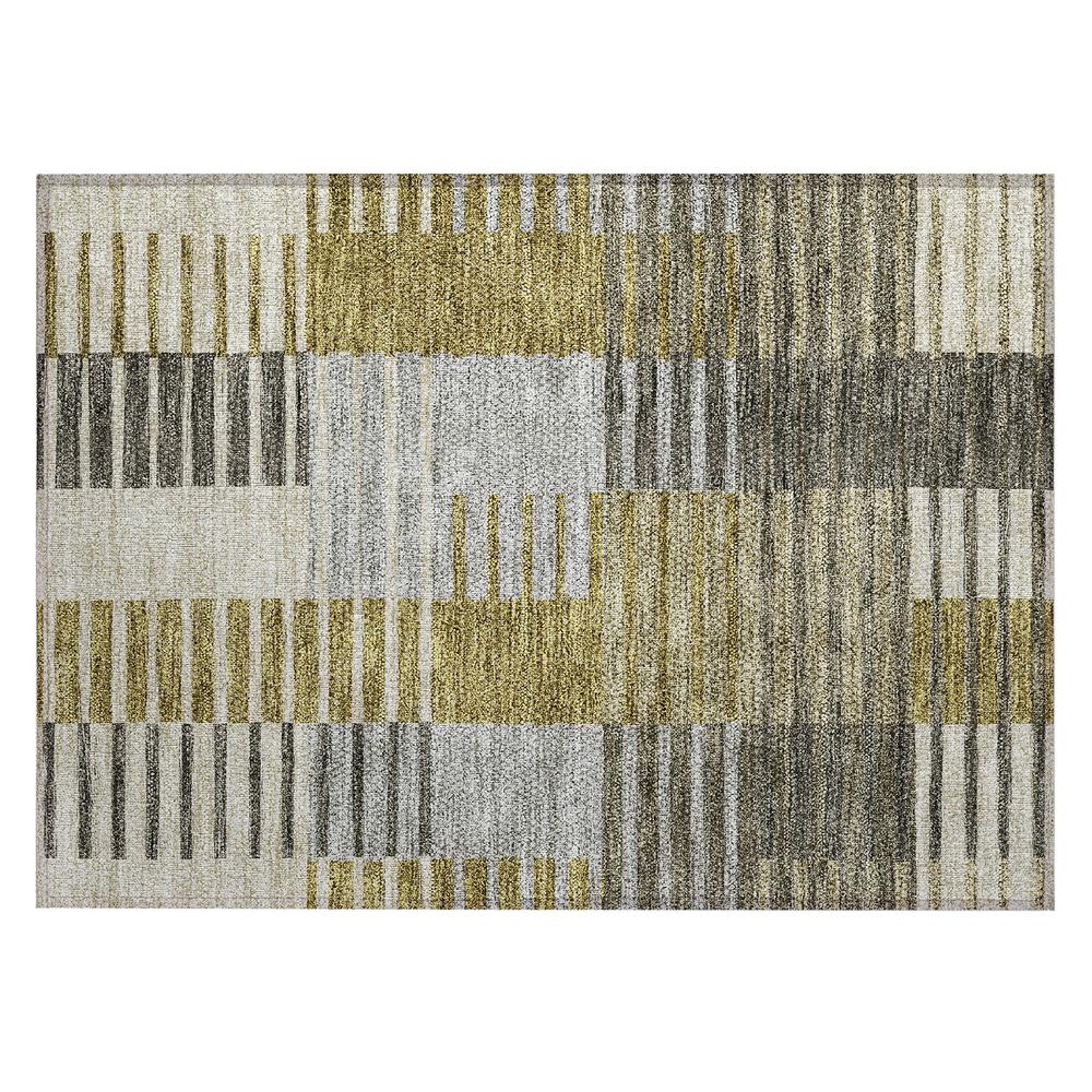 Chantille ACN687 Brown 1'8" x 2'6" Rug. Picture 1