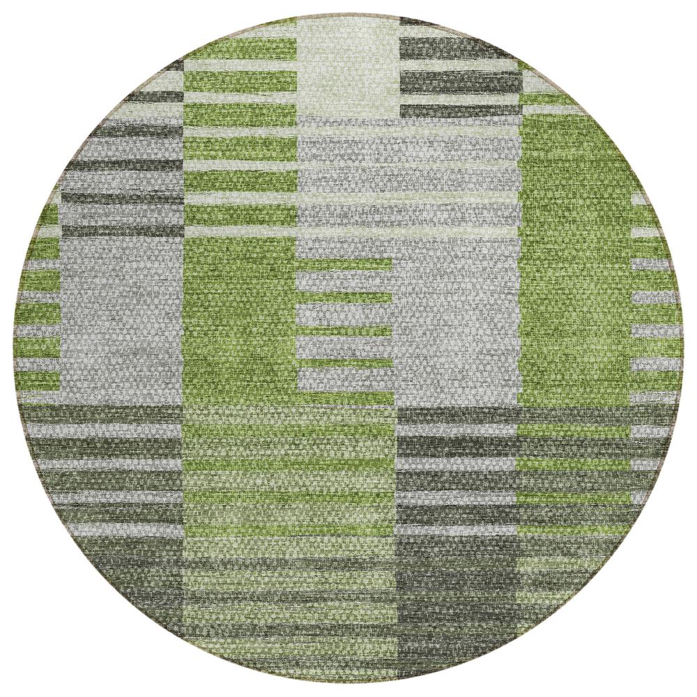 Chantille ACN687 Green 8' x 8' Rug. Picture 1