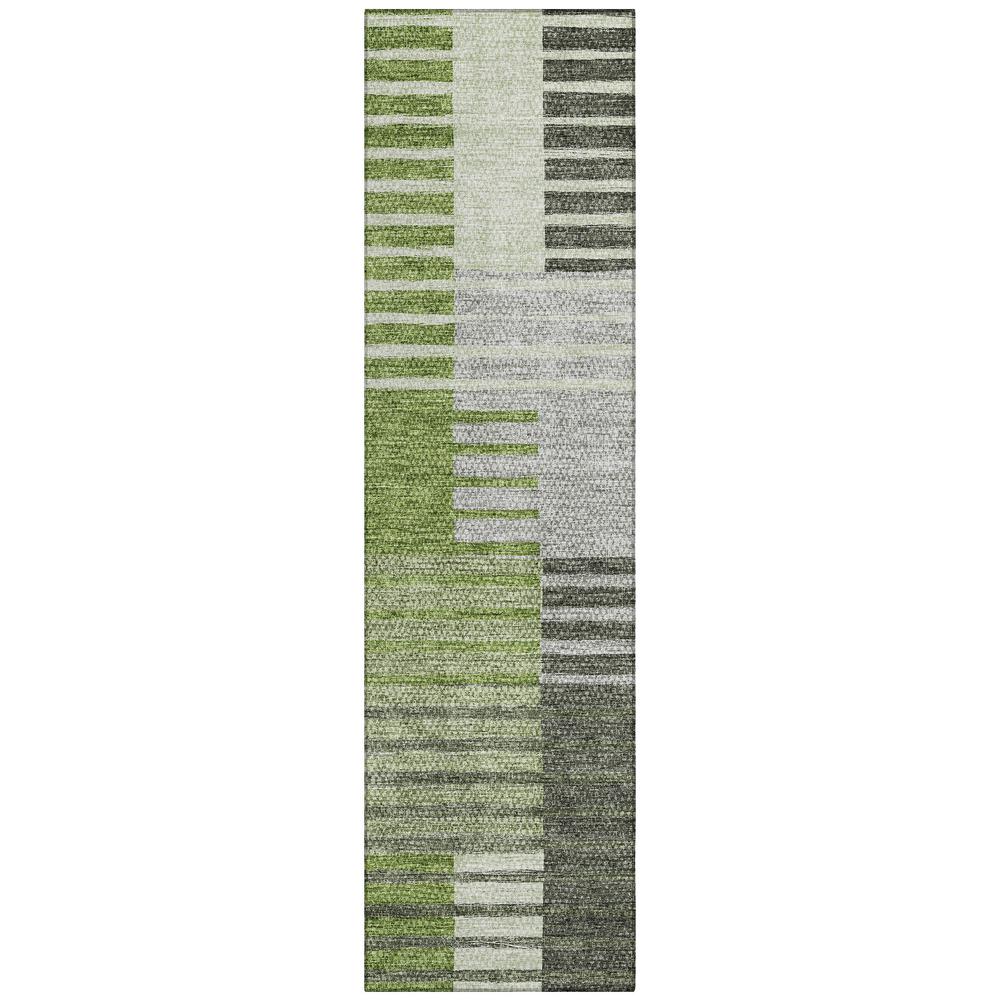 Chantille ACN687 Green 2'3" x 7'6" Rug. Picture 1