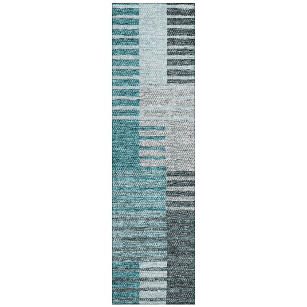 Chantille ACN687 Teal 2'3" x 7'6" Rug. Picture 1