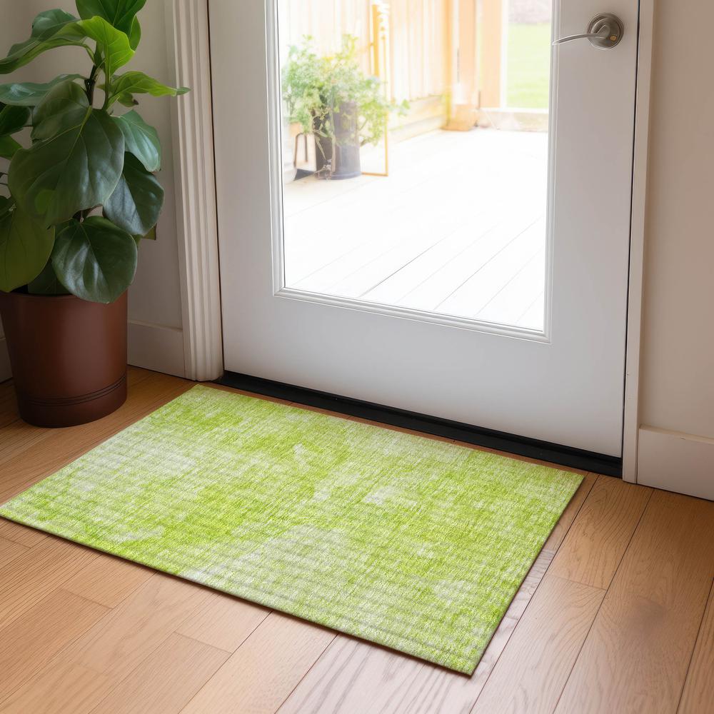 Chantille ACN688 Green 1'8" x 2'6" Rug. Picture 6