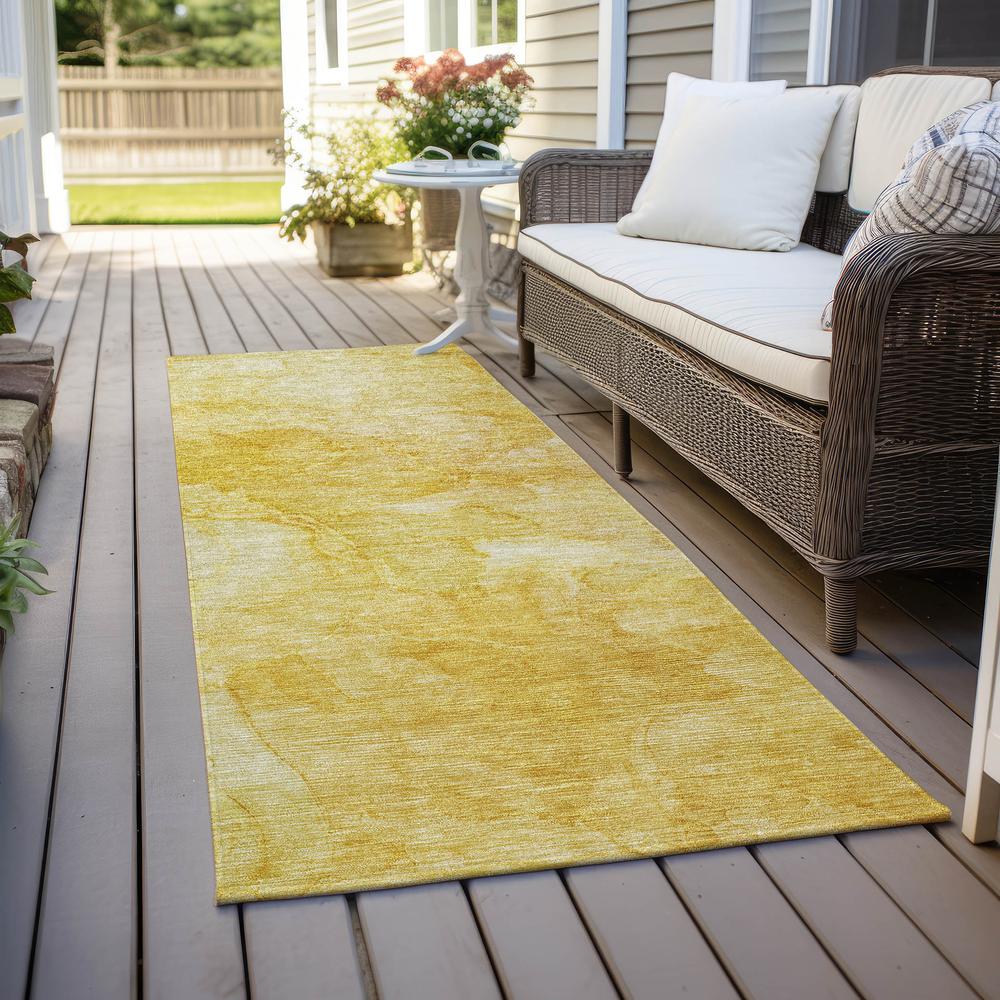 Chantille ACN688 Gold 2'3" x 7'6" Rug. Picture 7
