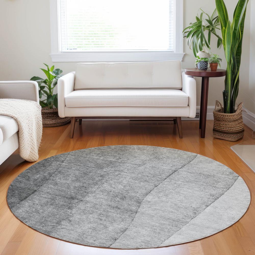 Chantille ACN690 Gray 8' x 8' Rug. Picture 6